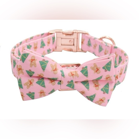 Xpangle Other - Dog Collar (Set of 2) Bow Tie Metal Buckle Dog Collar Soft M(13-18in) (0066)